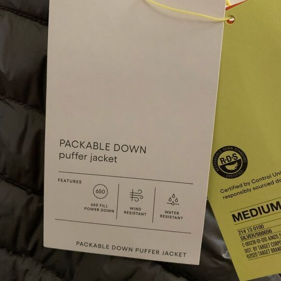 Women’s Medium Packable Down Puffer Jacket - Picture 5 of 14